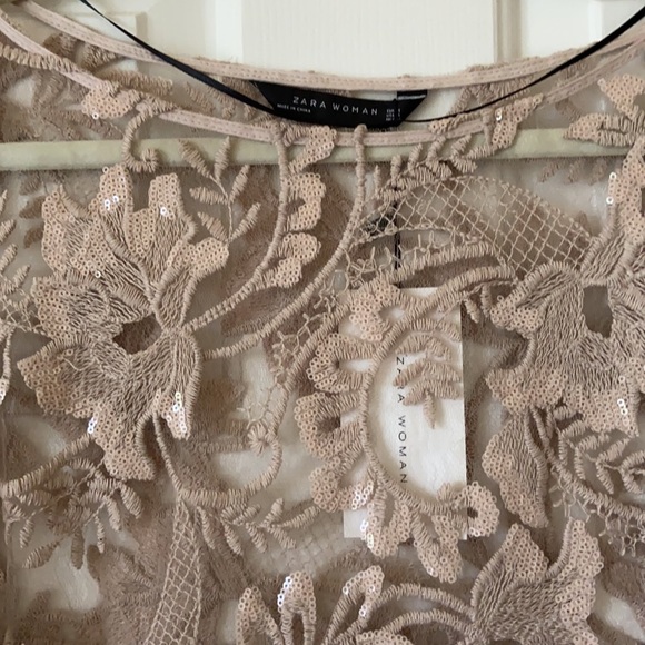 NWT ZARA Sequence Top - Picture 2 of 6